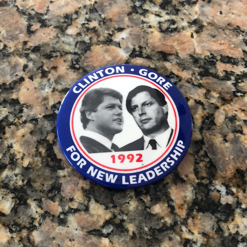 Clinton and Gore Collectors Pin